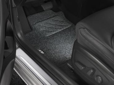 Hyundai i30 Fastback Textil Fußmattensatz schwarz